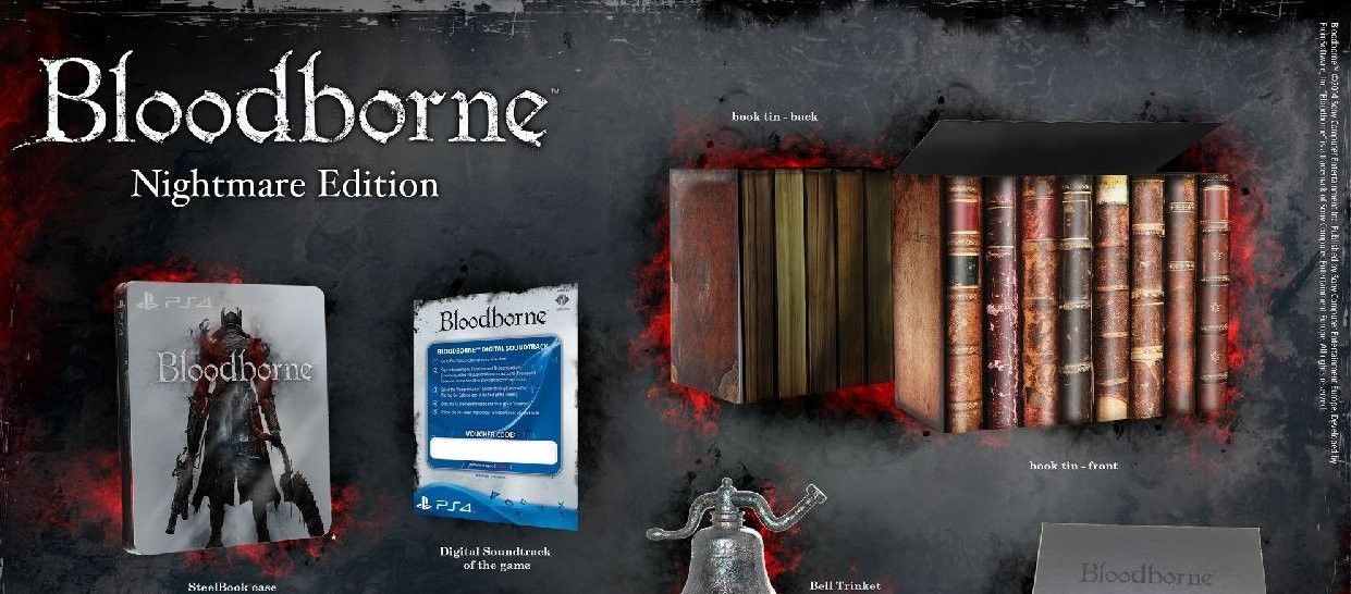 Dettagli per le Collector e Nightmare Edition di Bloodborne