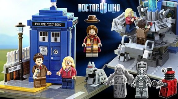 Doctor Who entra a far parte dell'universo LEGO!