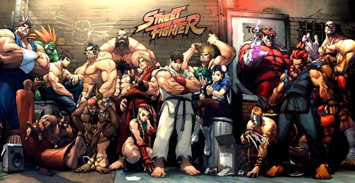 Un'infografica celebra la serie Street Fighter