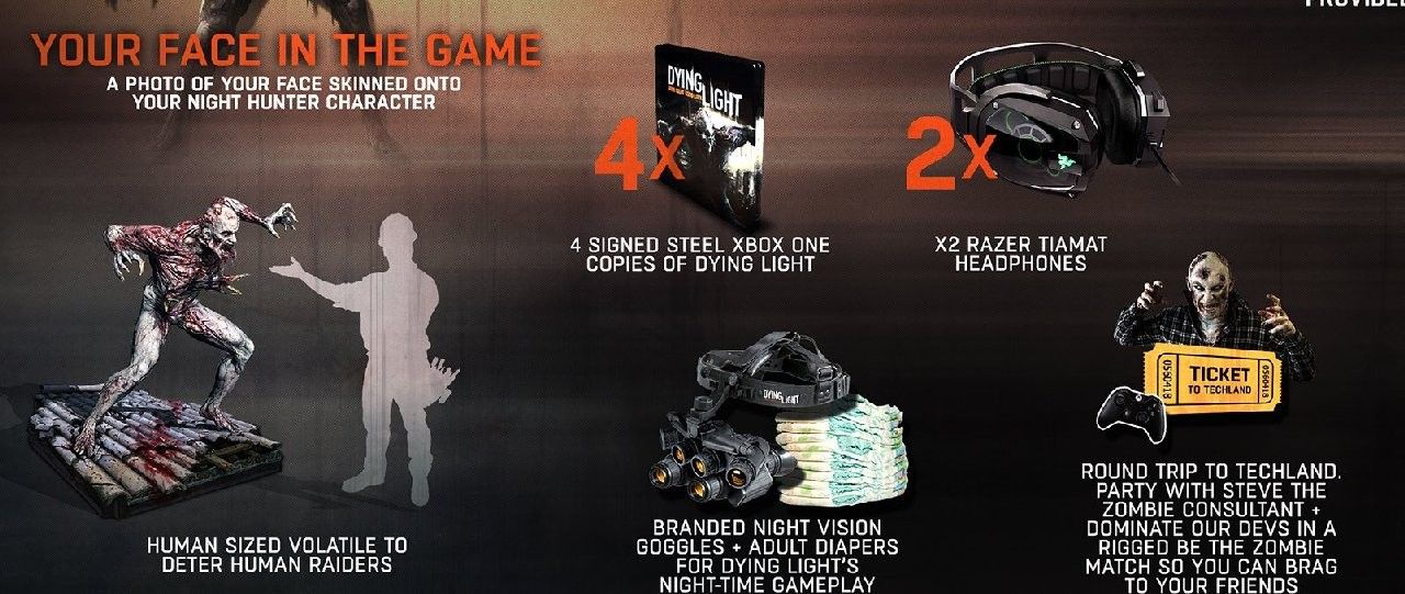 Un'edizione di Dying Light da 250.000 £