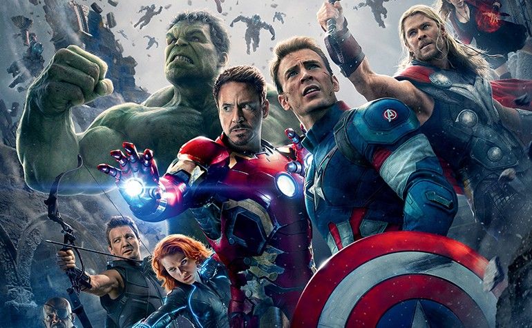 I character poster di Hulk e Iron Man da Avengers: L'Era di Ultron!