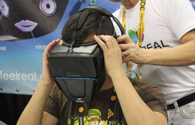 Una maschera per Oculus Rift
