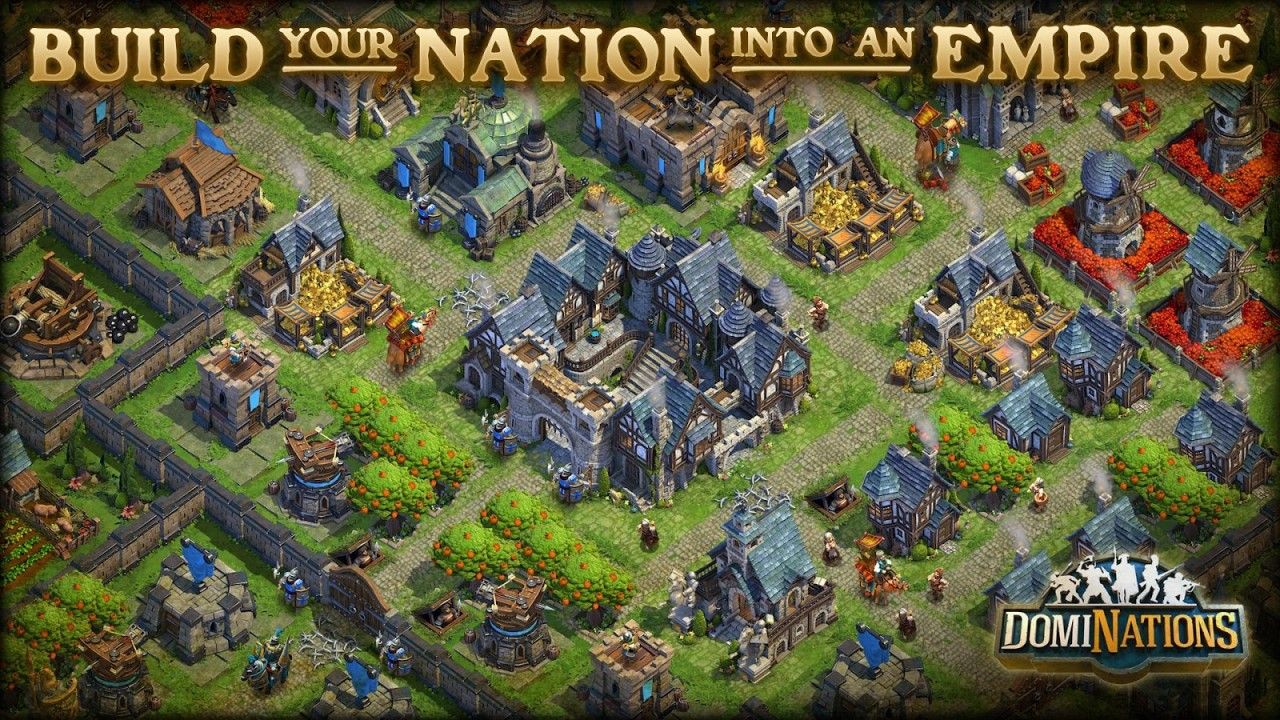 DomiNations è stato rilasciato su dispositivi Android e iOS.