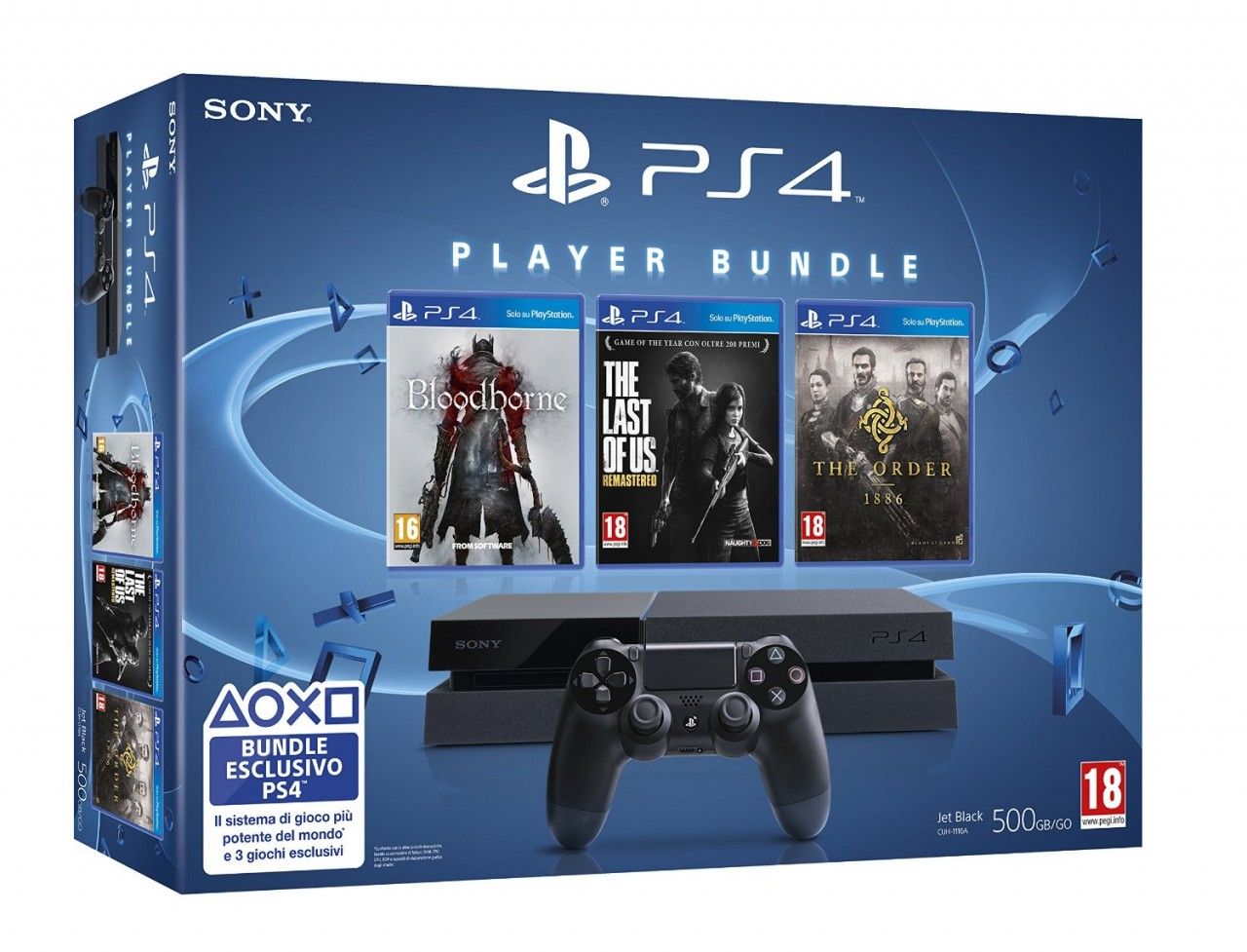 Un bundle con tre giochi esclusivi per PS4