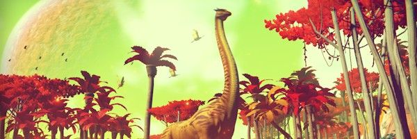 Un video di puro gameplay da No Man's Sky