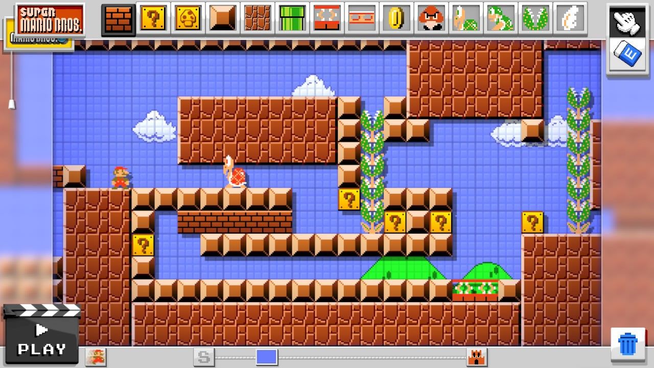 All'uscita di Super Mario Maker ci saranno già cento livelli pronti