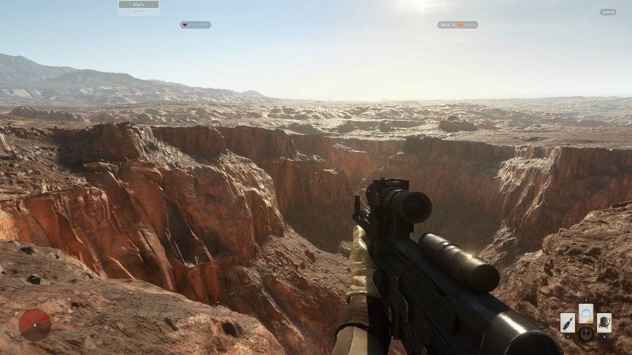 Scatti dall'alpha di Star Wars: Battlefront