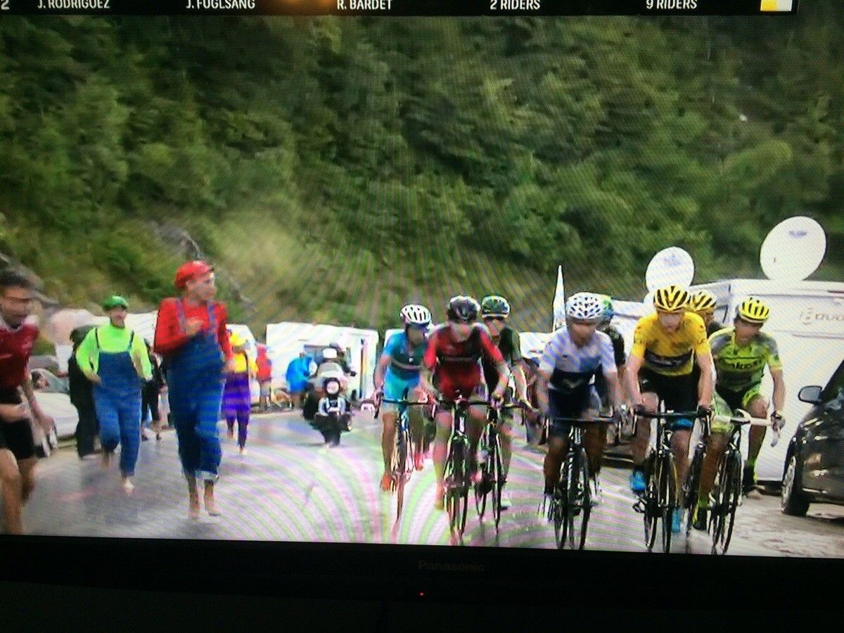 Mario, Luigi e Wario...partecipano al Tour de France