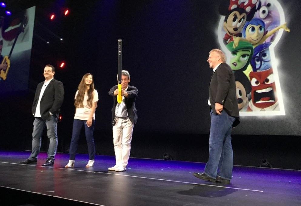 Un Keyblade di Kingdom Hearts in Disney Infinity 3.0