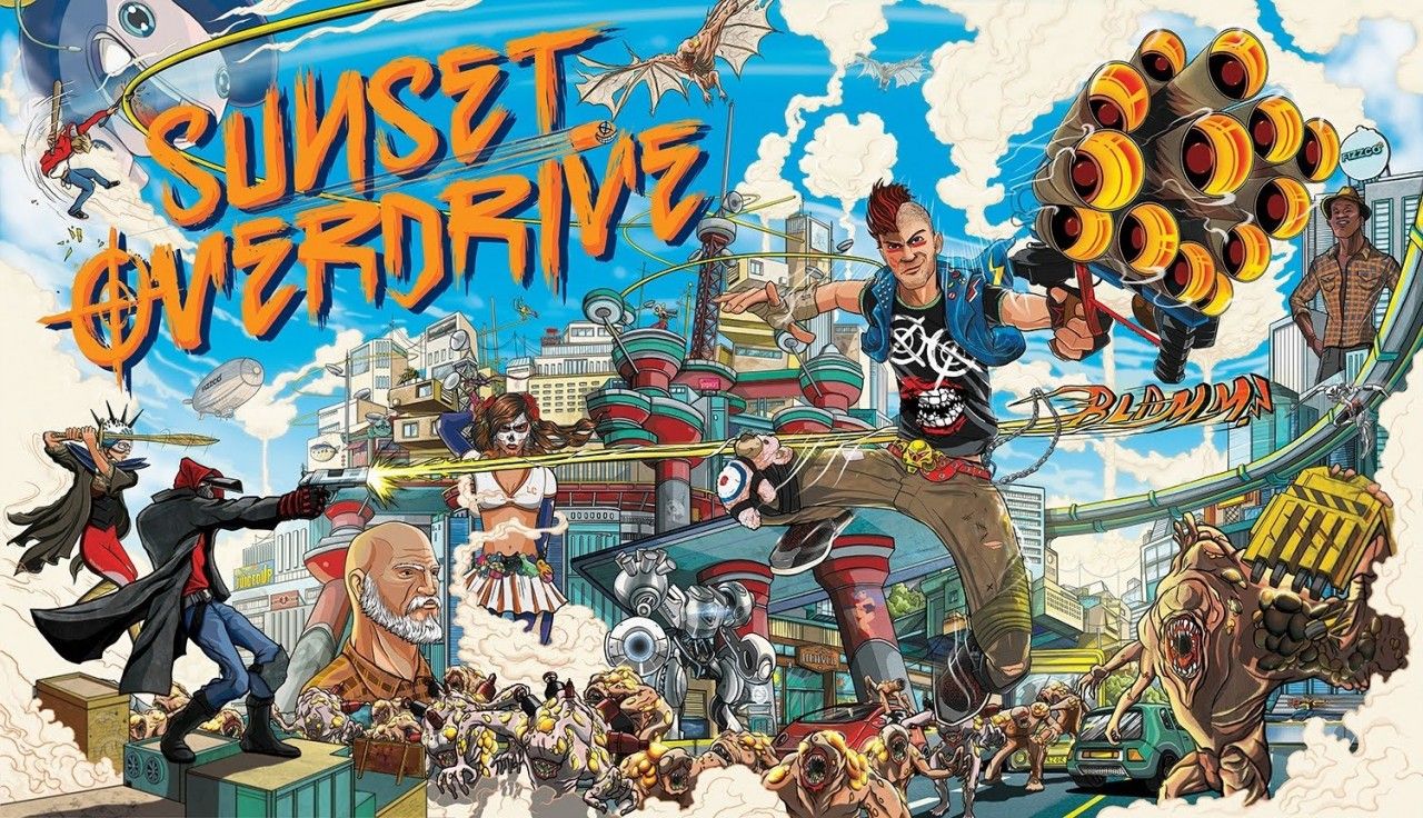 La copertina mai pubblicata di Sunset Overdrive