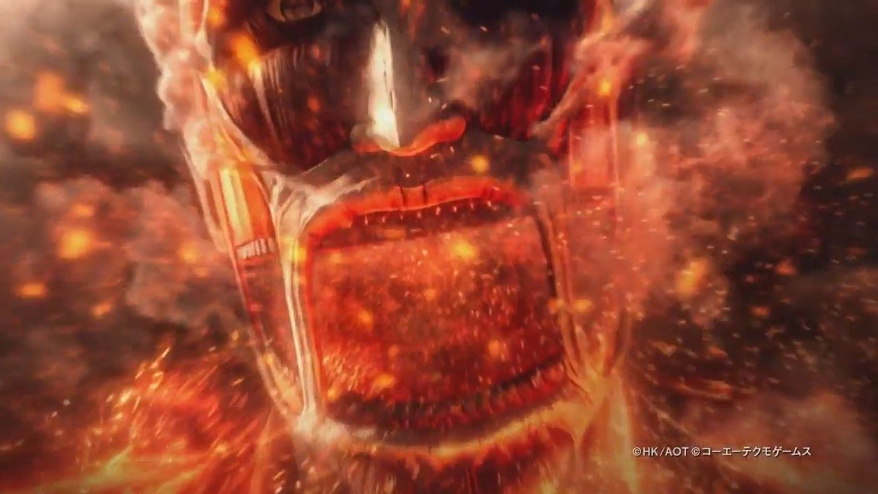 Prime scene in-game per Attack on Titan