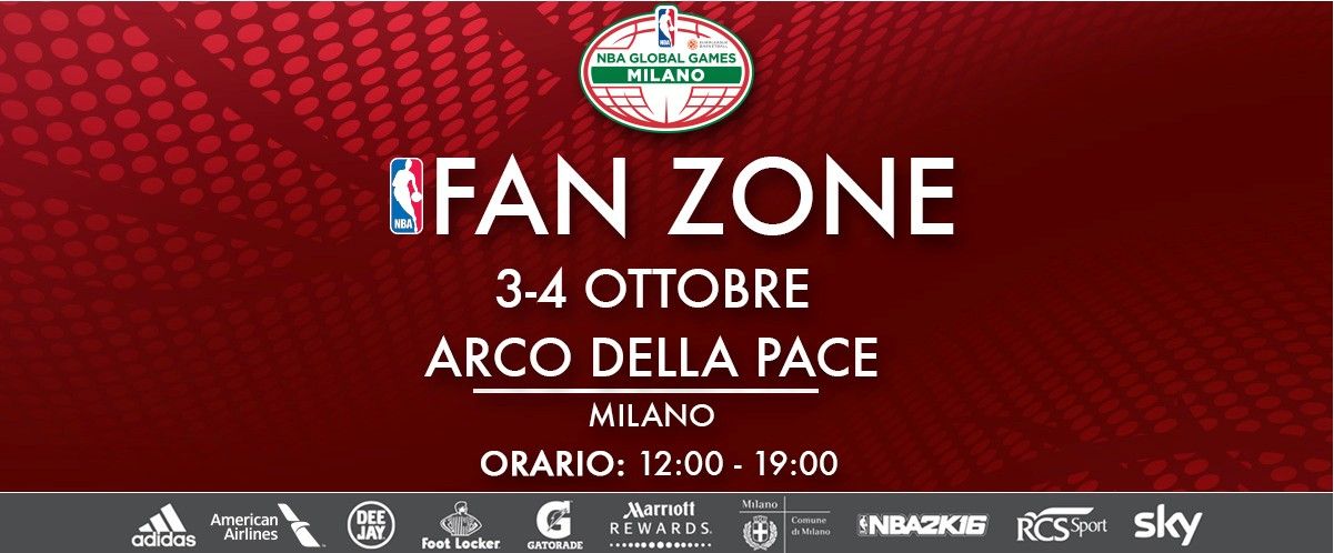 NBA 2K16 all' NBA Global Games Milano