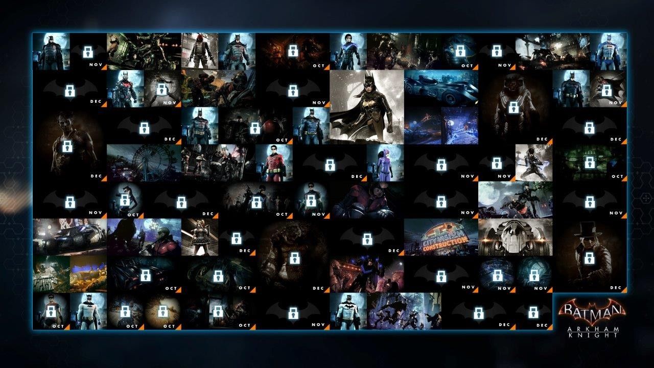 Confermati i nuovi DLC di Batman: Arkham Knight