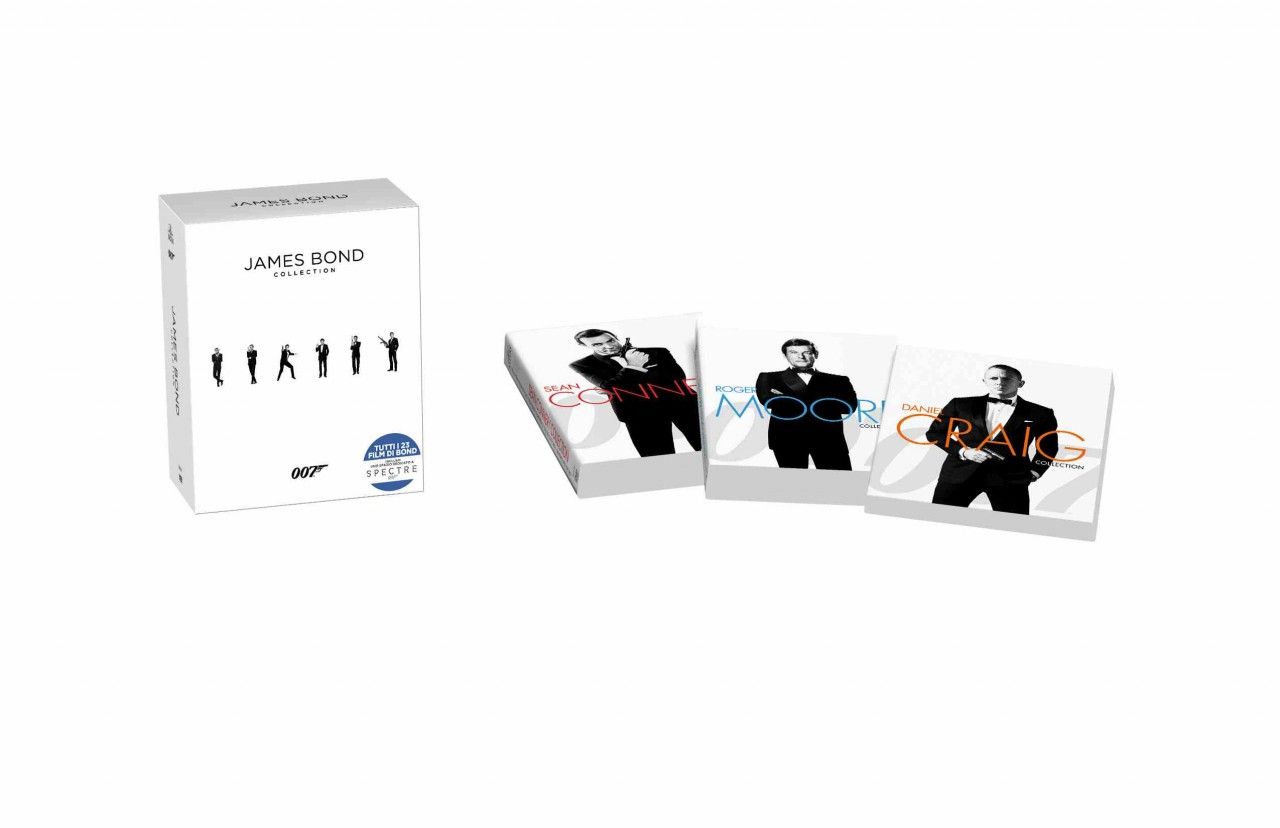 The Ultimate James Bond Collection disponibile in DVD e Blu-Ray