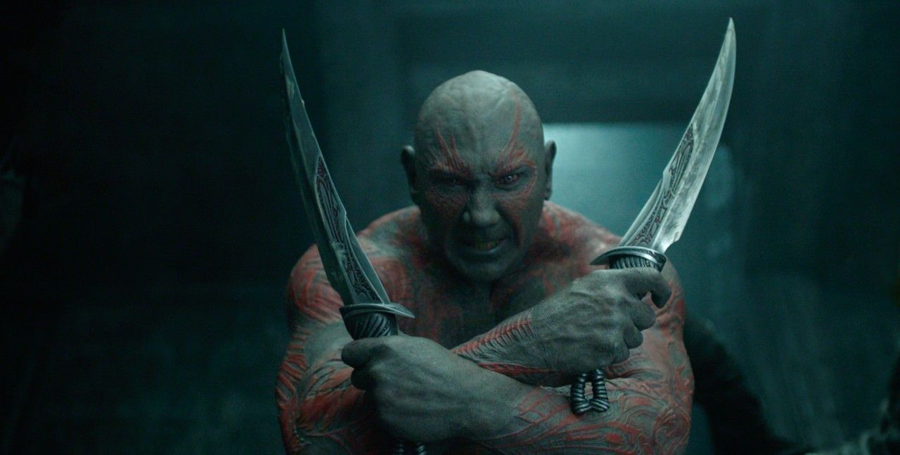 Dave Bautista parla del Drax di Guardiani della Galassia Vol. II!