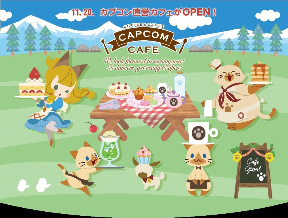 Colazione da Cacciatore di Mostri al Capcom Café