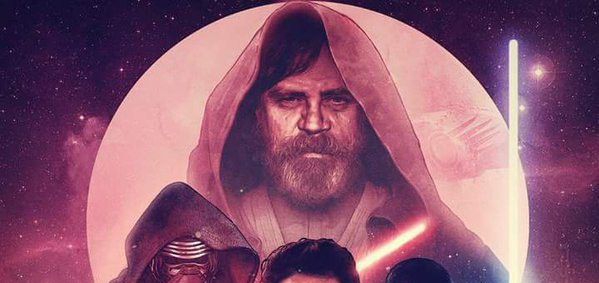 Un fan poster de Il Risveglio della Forza ha Luke Skywalker in bella mostra