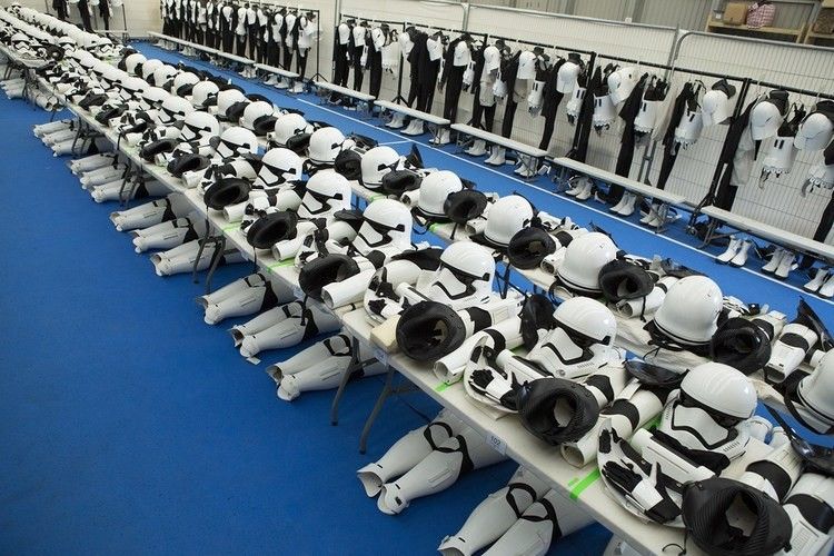 Sbirciamo nei camerini degli Stormtrooper!