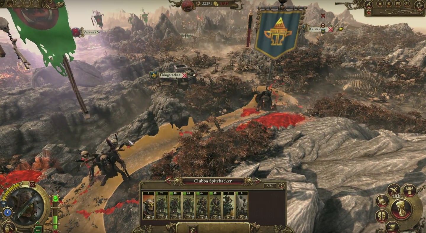 Gameplay della Campagna per Total War: Warhammer