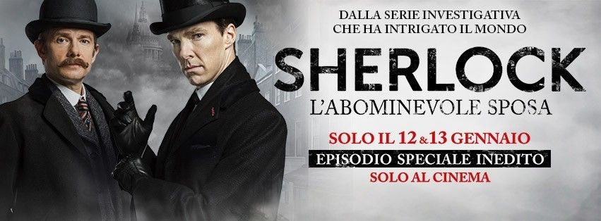 L'episodio natalizio di Sherlock al cinema per due sole date!