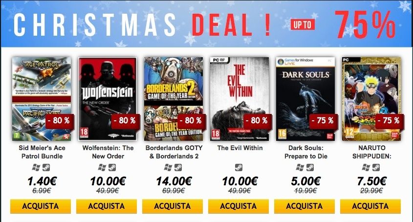 Gli sconti invernali di DLGamer