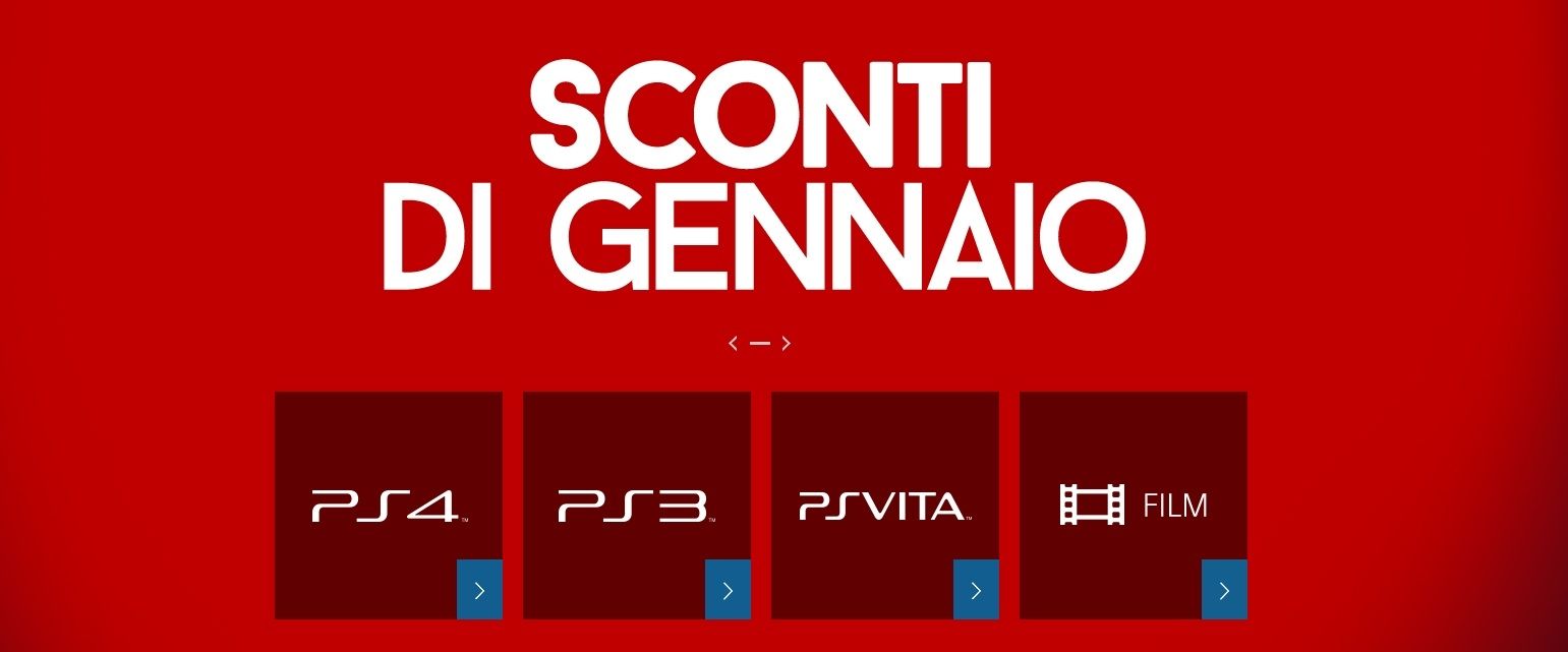 Gli sconti di gennaio già disponibili su Playstation Store