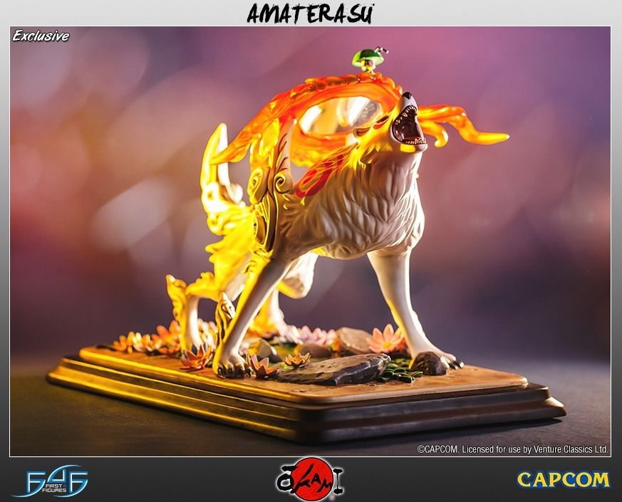 Un'Action Figure per Amaterasu di Okami