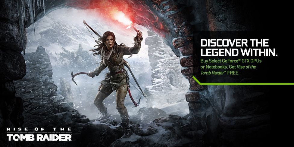 Rise of the Tomb Raider in bundle con la serie GeForce GTX 900