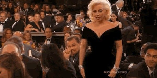 [GG16] Leonardo DiCaprio commenta il buffo "scontro" con Lady Gaga