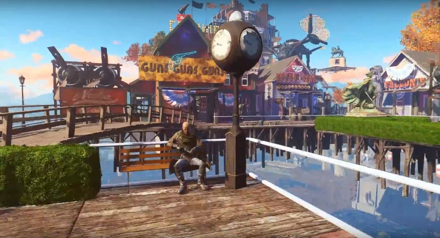 Una location in stile Bioshock: Infinite su Fallout 4