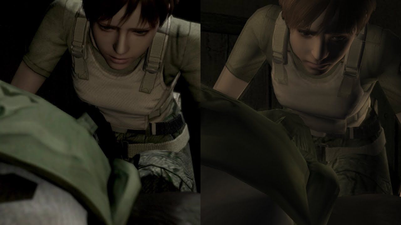 Resident Evil Zero - Wii/Gamecube vs PS4