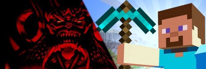 Ecco le repliche delle dirette di Ieri: Minecraft e Diablo