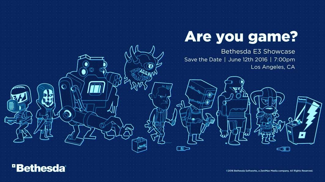 Bethesda ci invita alla sua conferenza al prossimo E3