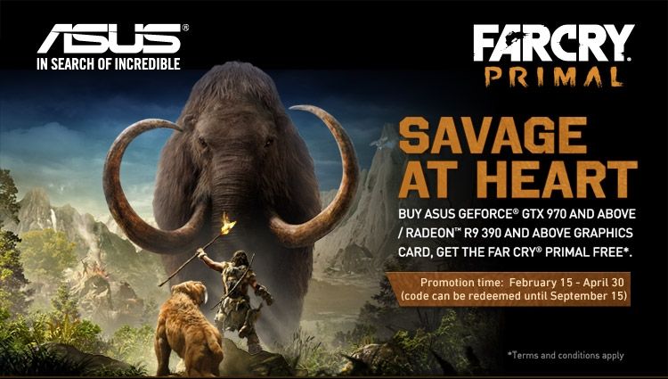 ASUS regala Far Cry Primal