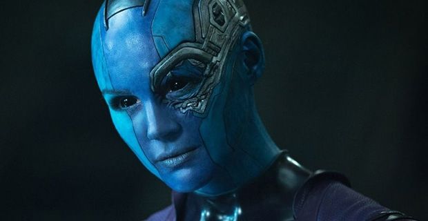 Karen Gillan è di nuovo Nebula sul set di Guardiani della Galassia Vol. 2