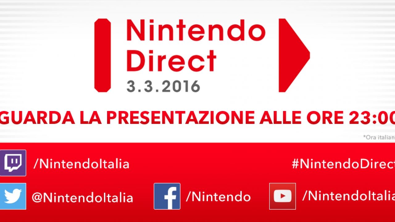 Domani un nuovo Nintendo Direct sui giochi in arrivo tra primavera ed estate.
