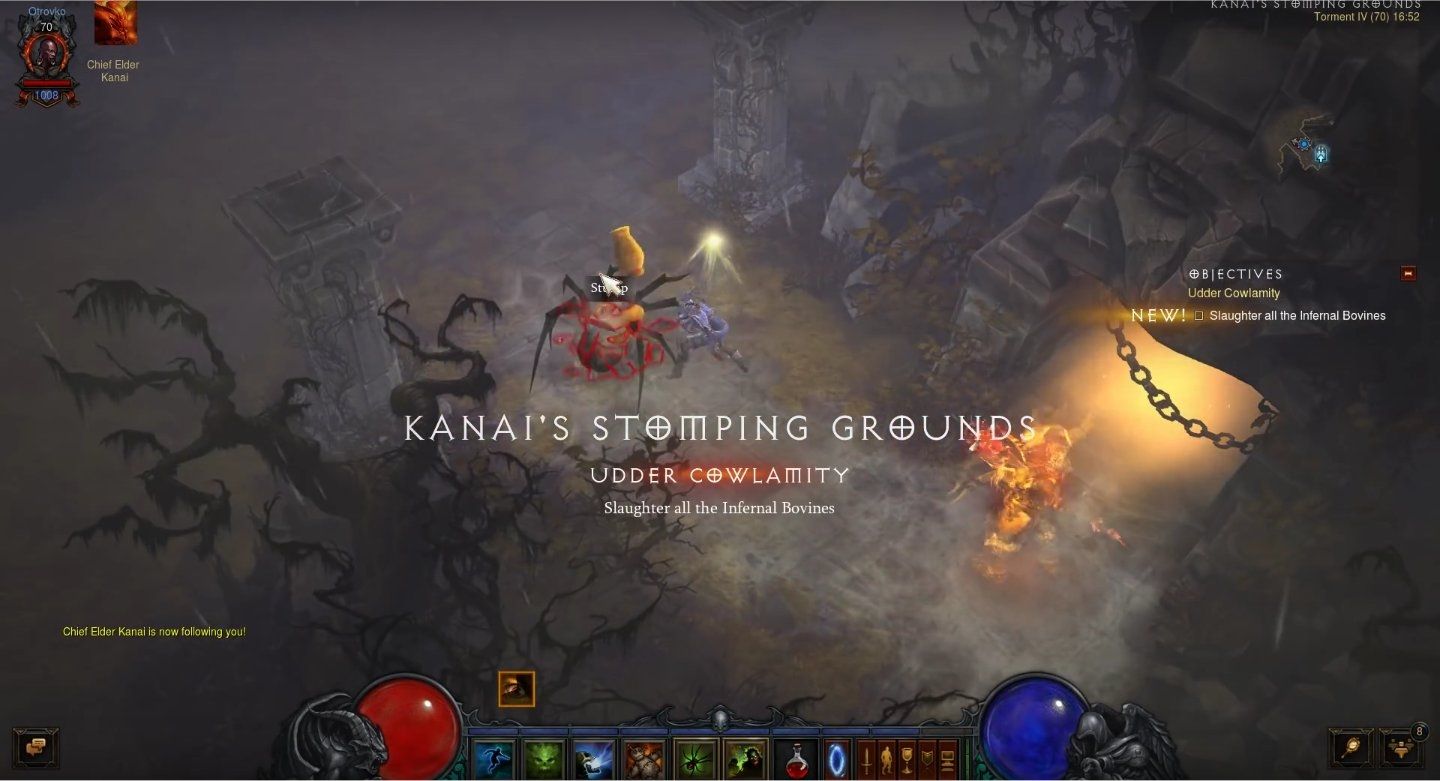 Il Cow Level di Diablo III sbloccato in onore di Kevin Kanai Griffith