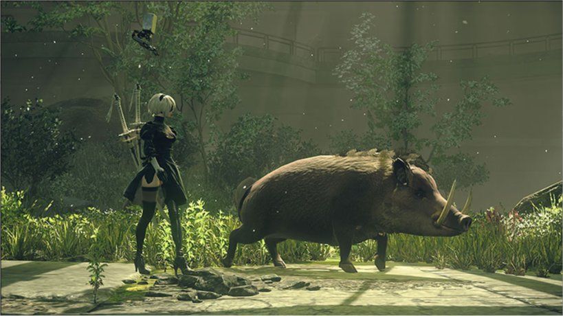 Accenno di colonna sonora per NiER Automata