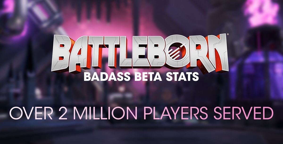 Un'infografica per la Beta di Battleborn