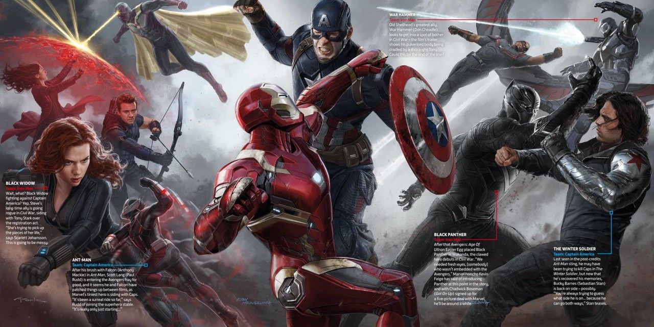 Un'adrenalinica clip tratta da Captain America: Civil War!