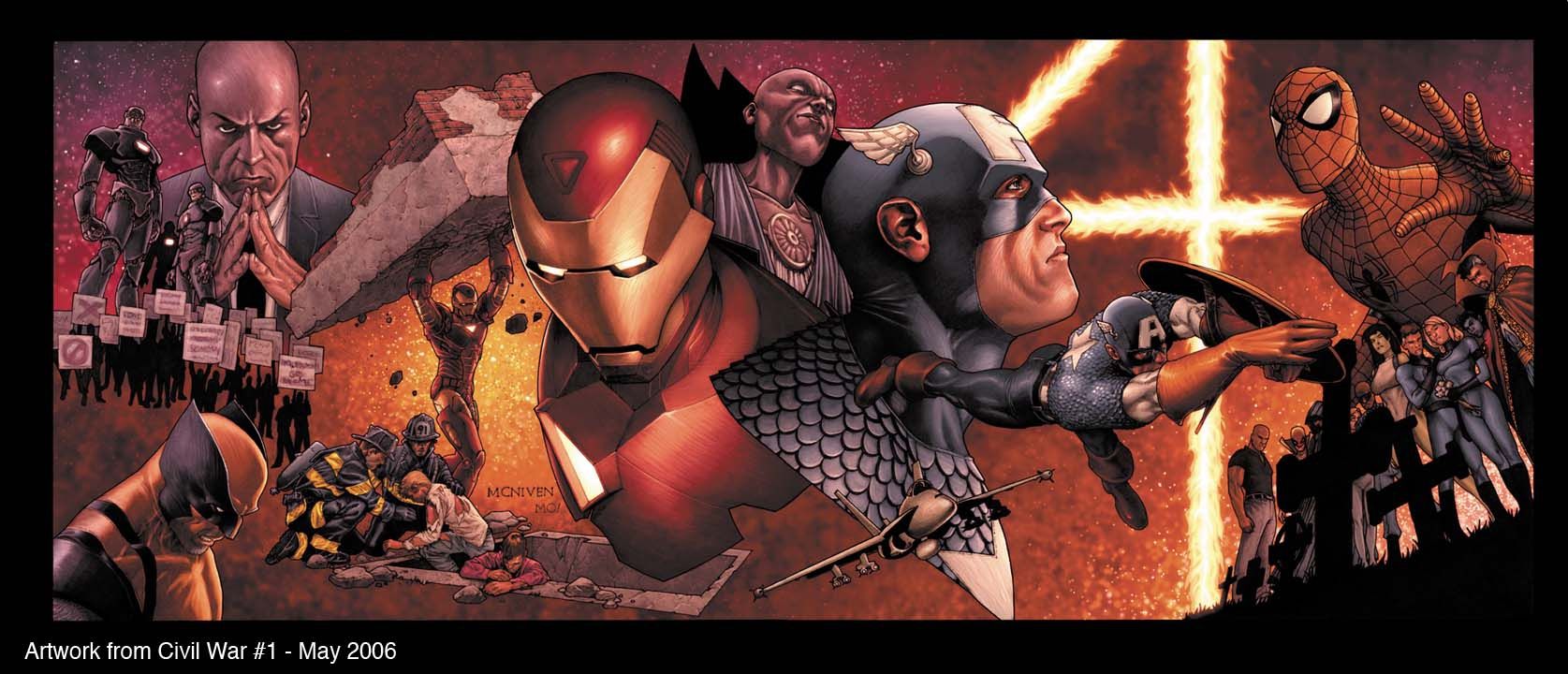 Unboxato per voi il cofanetto Panini Comics dedicato a Civil War