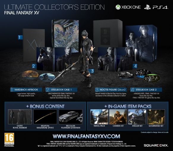 Altre 10.000 Ultimate Collector's Edition per FFXV