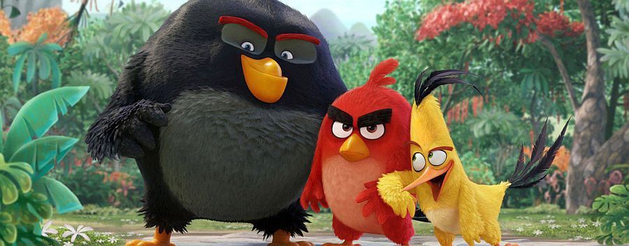 Una clip esclusiva per Angry Birds