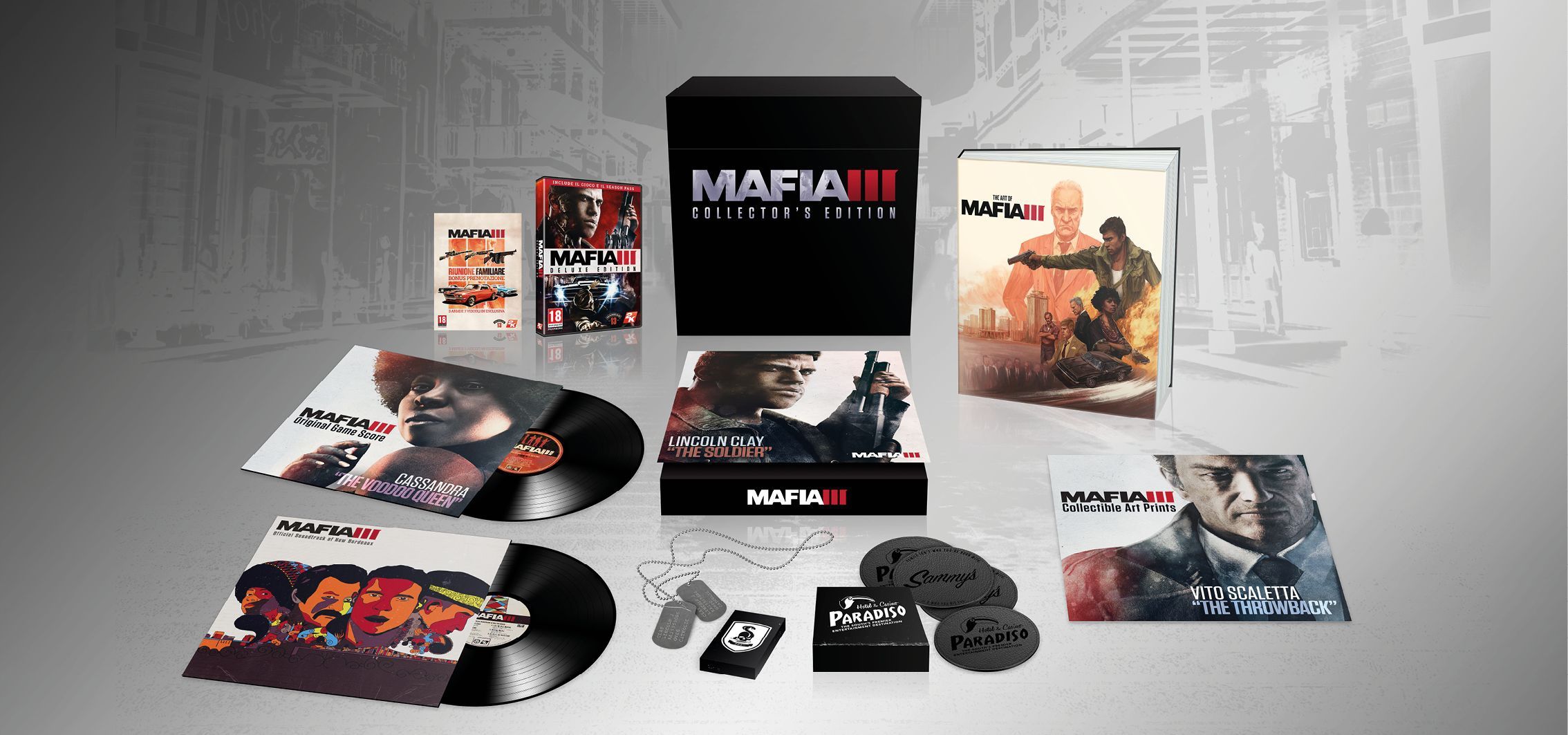 Playboy e Collector's Edition per Mafia III