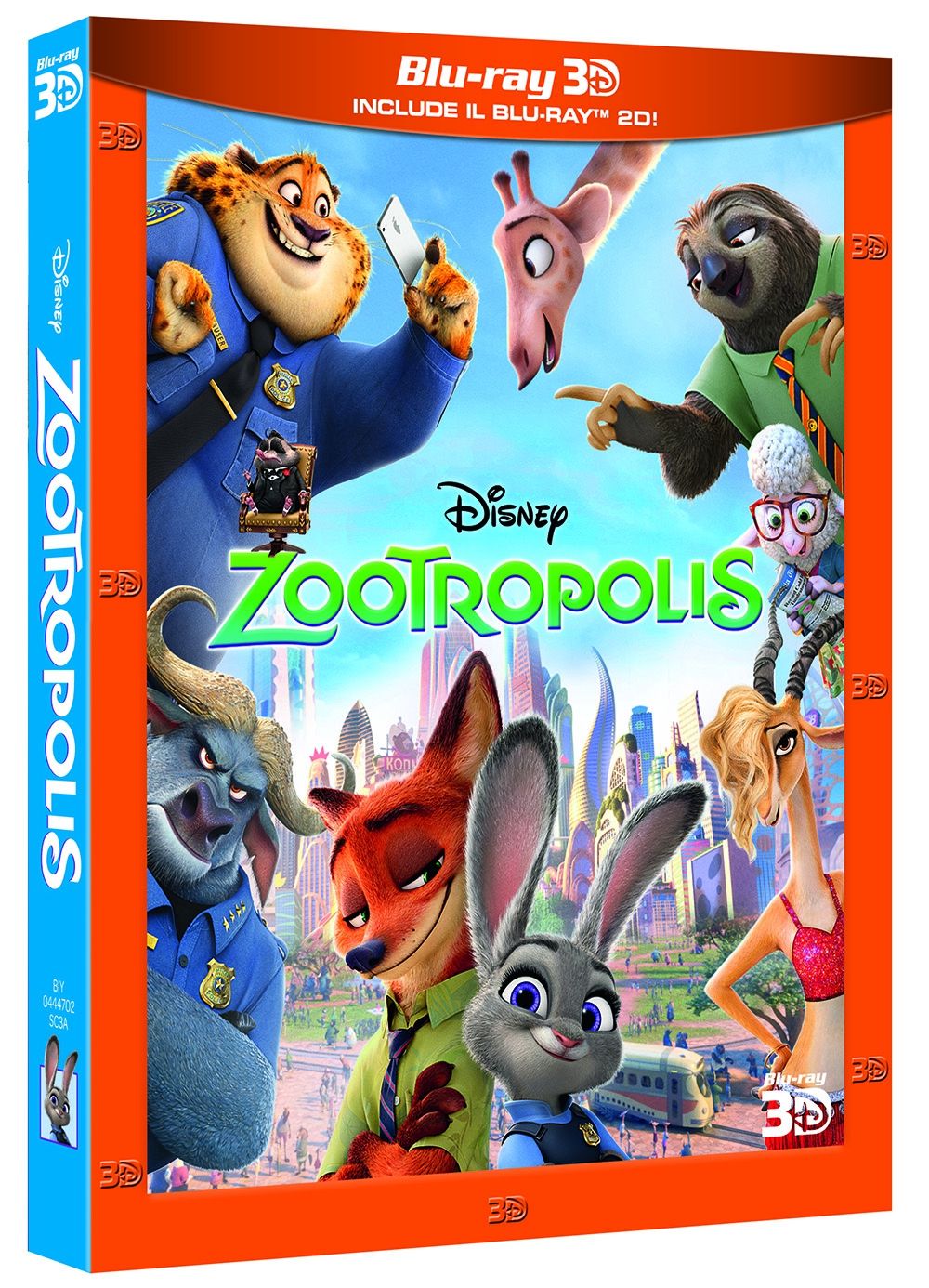 Zootropolis dall'8 Giugno disponibile in DVD, Blu-Ray e Blu-Ray 3D!