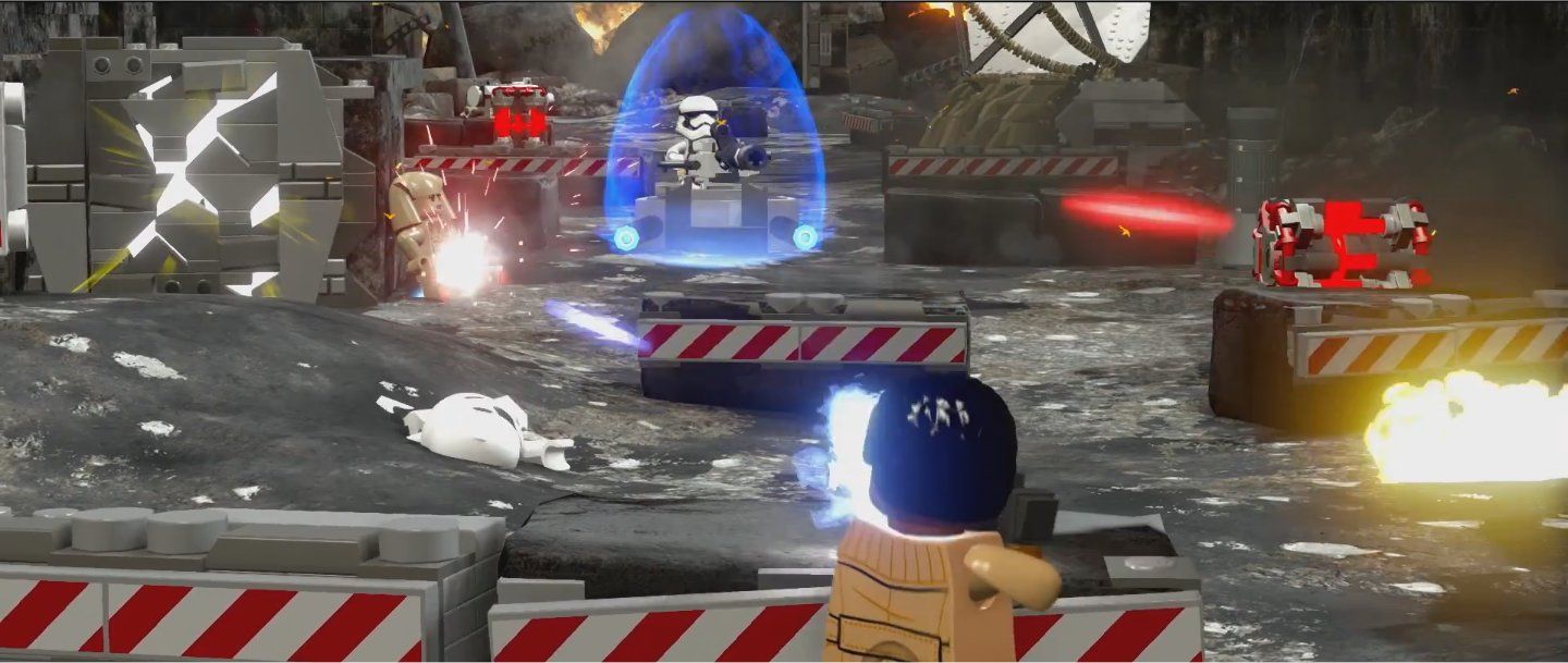 Lego Star Wars: Il Risveglio della Forza mostra le battaglie coi blaster