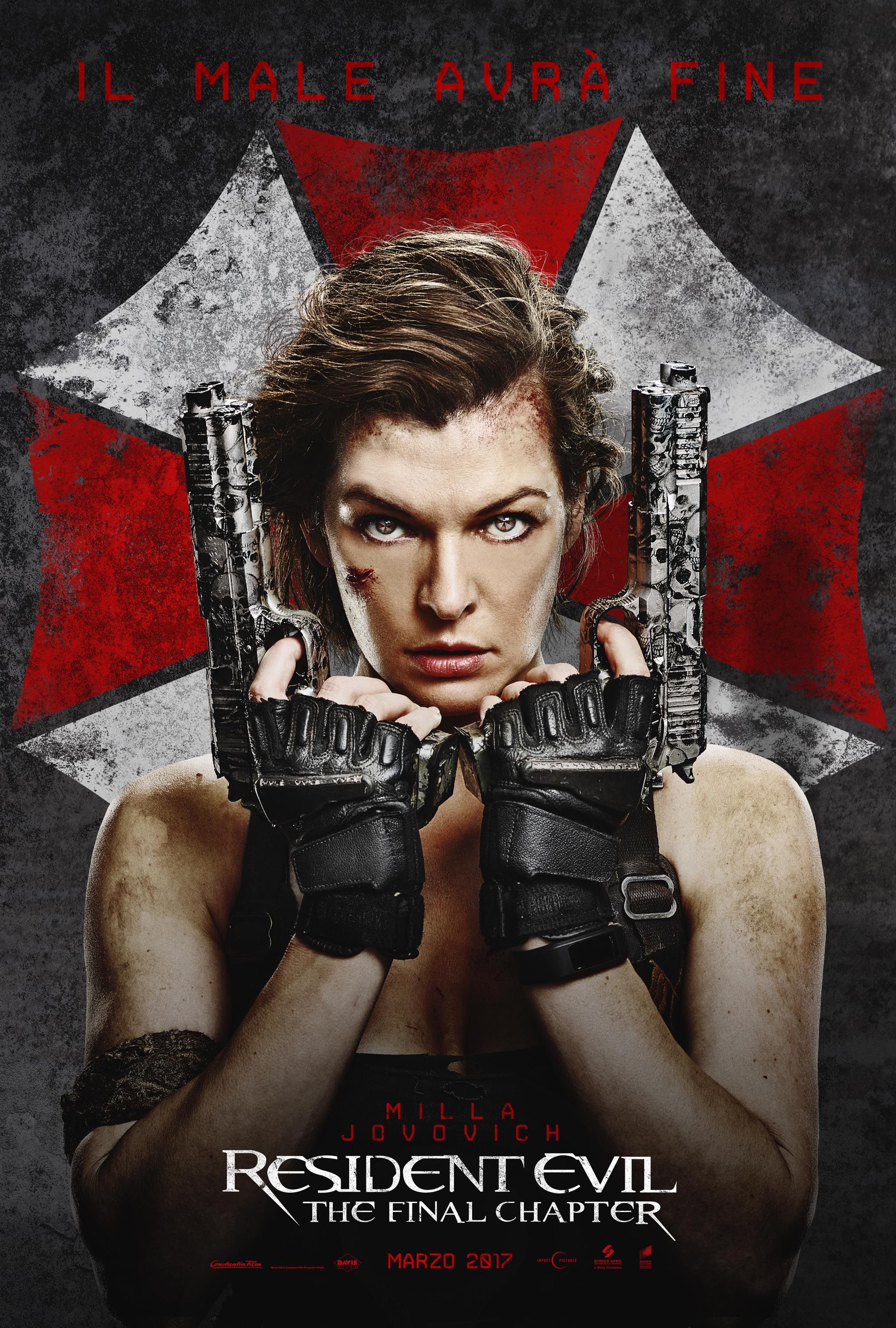 Teaser trailer e poster italiani per Resident Evil: The Final Chapter