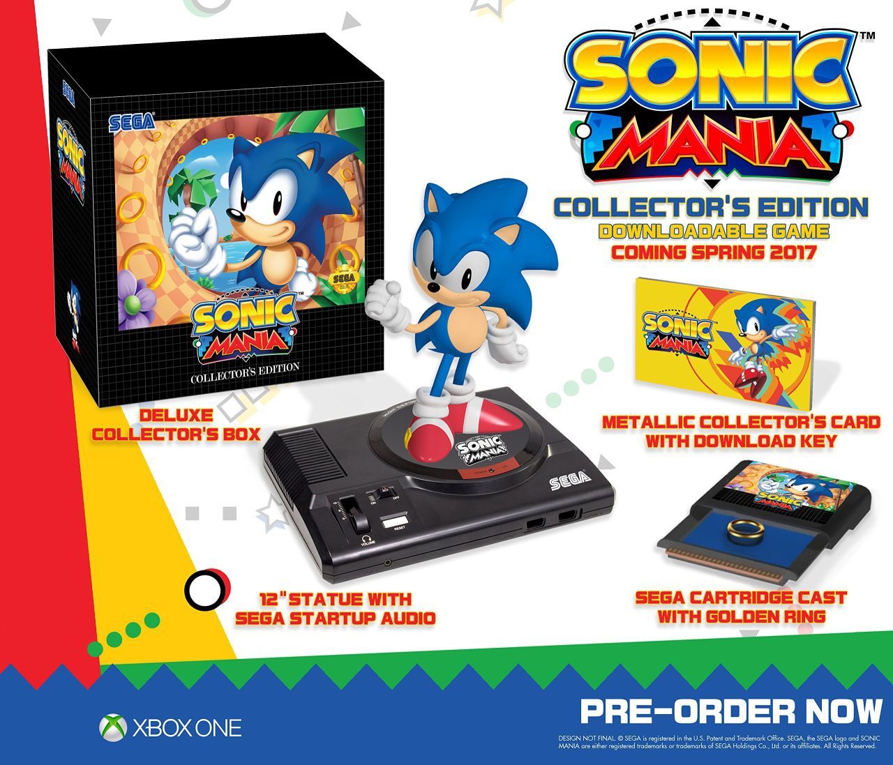 La Collector's Edition di Sonic mania in uno spot del 1996