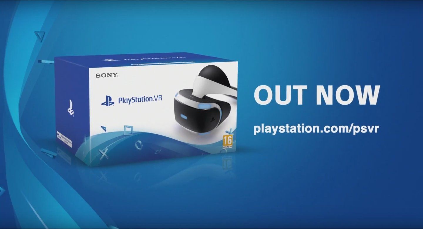 Uno Spot TV per il lancio di PlayStation VR