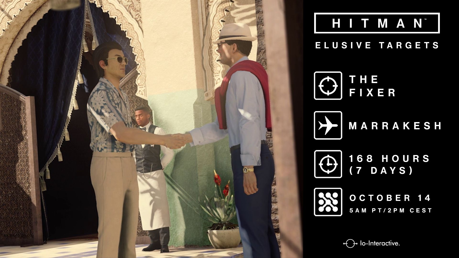 HITMAN: rilasciano il nuovo Elusive Target